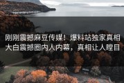 刚刚震撼麻豆传媒！爆料站独家真相大白震撼圈内人内幕，真相让人瞠目